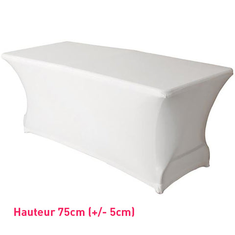 Housse Tendue pour Table Rectangulaire - Mes Jolies Tables