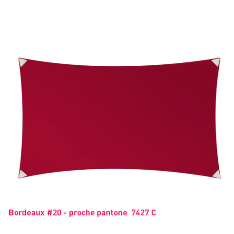 Rectangle voile en lycra - Mes Jolies Tables