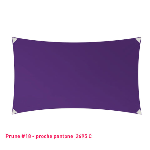 Rectangle voile en lycra - Mes Jolies Tables