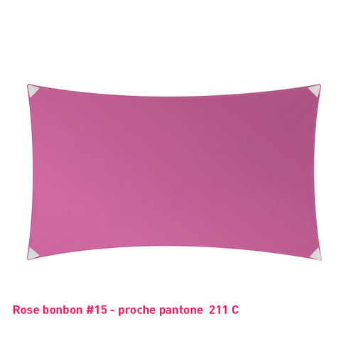 Rectangle voile en lycra - Mes Jolies Tables