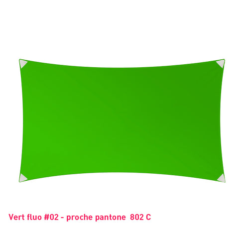 Rectangle voile en lycra - Mes Jolies Tables