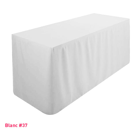 Housse Tombante Simple pour Buffet Rectangulaire - Mes Jolies Tables