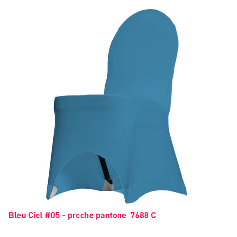 Housse de Chaise Universelle - Tissu Lycra Premium 210g/m² - Mes Jolies Tables