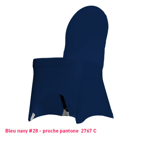 Housse de Chaise Universelle - Tissu Lycra Premium 210g/m² - Mes Jolies Tables