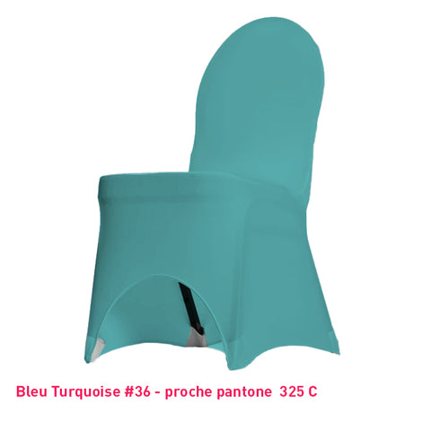 Housse de Chaise Universelle - Tissu Lycra Premium 210g/m² - Mes Jolies Tables