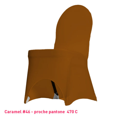 Housse de Chaise Universelle - Tissu Lycra Premium 210g/m² - Mes Jolies Tables