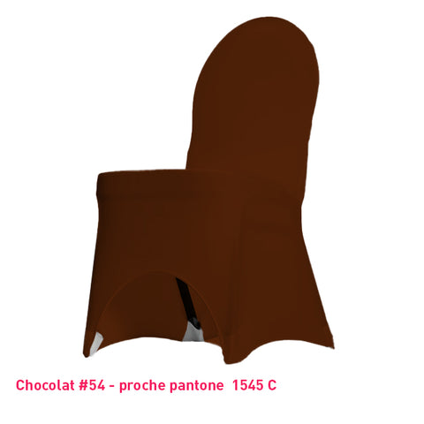 Housse de Chaise Universelle - Tissu Lycra Premium 210g/m² - Mes Jolies Tables