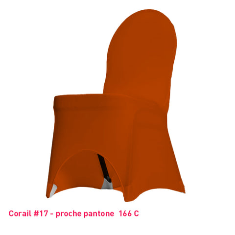 Housse de Chaise Universelle - Tissu Lycra Premium 210g/m² - Mes Jolies Tables