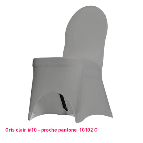 Housse de Chaise Universelle - Tissu Lycra Premium 210g/m² - Mes Jolies Tables