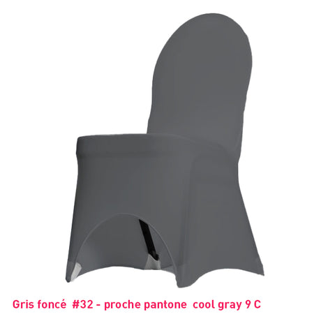 Housse de Chaise Universelle - Tissu Lycra Premium 210g/m² - Mes Jolies Tables
