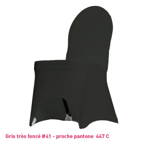 Housse de Chaise Universelle - Tissu Lycra Premium 210g/m² - Mes Jolies Tables