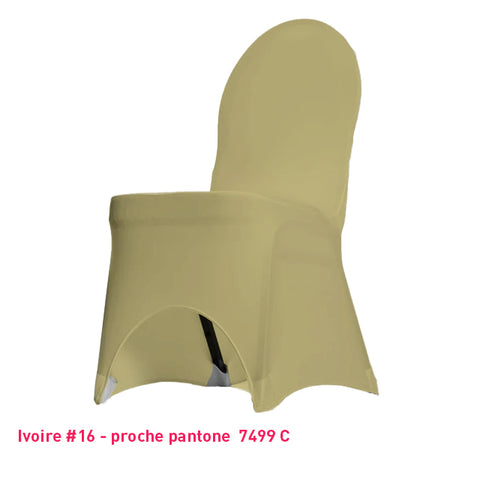 Housse de Chaise Universelle - Tissu Lycra Premium 210g/m² - Mes Jolies Tables