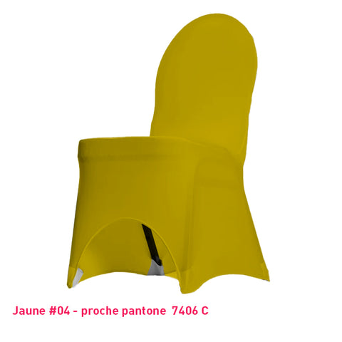 Housse de Chaise Universelle - Tissu Lycra Premium 210g/m² - Mes Jolies Tables