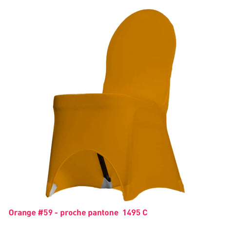 Housse de Chaise Universelle - Tissu Lycra Premium 210g/m² - Mes Jolies Tables
