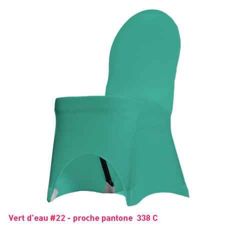 Housse de Chaise Universelle - Tissu Lycra Premium 210g/m² - Mes Jolies Tables