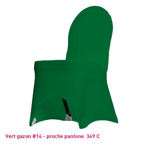 Housse de Chaise Universelle - Tissu Lycra Premium 210g/m² - Mes Jolies Tables