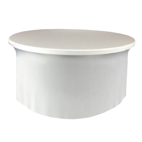 Housse Tombante Simple pour Table Ronde