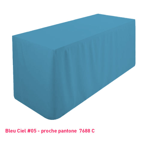 Nappe Tombante Simple pour Buffet Rectangulaire - Mes Jolies Tables