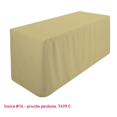 Nappe Tombante Simple pour Buffet Rectangulaire - Mes Jolies Tables