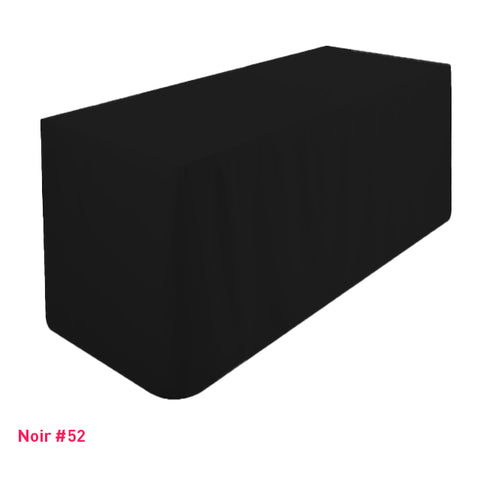 Nappe Tombante Simple pour Buffet Rectangulaire - Mes Jolies Tables