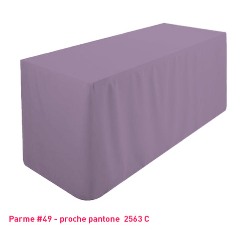 Nappe Tombante Simple pour Buffet Rectangulaire - Mes Jolies Tables