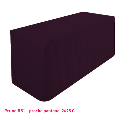 Nappe Tombante Simple pour Buffet Rectangulaire - Mes Jolies Tables