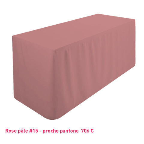 Nappe Tombante Simple pour Buffet Rectangulaire - Mes Jolies Tables