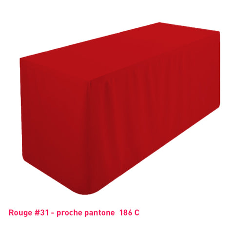 Nappe Tombante Simple pour Buffet Rectangulaire - Mes Jolies Tables