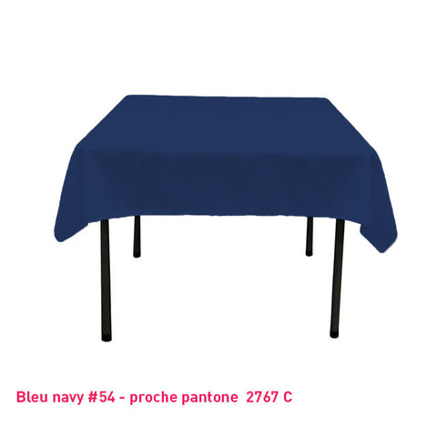 Nappe Carré 100% Polyester - Mes Jolies Tables