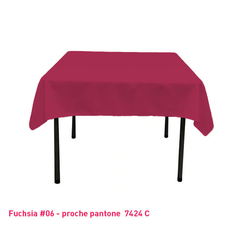 Nappe Carré 100% Polyester - Mes Jolies Tables