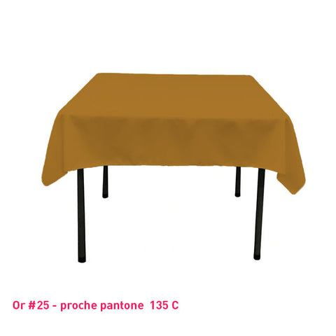 Nappe Carré 100% Polyester - Mes Jolies Tables