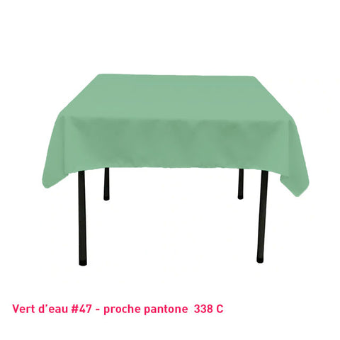 Nappe Carré 100% Polyester - Mes Jolies Tables