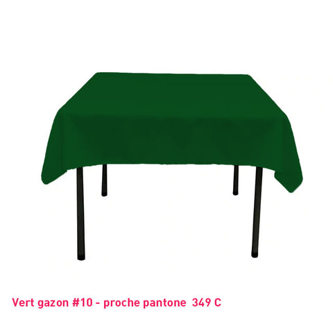 Nappe Carré 100% Polyester - Mes Jolies Tables