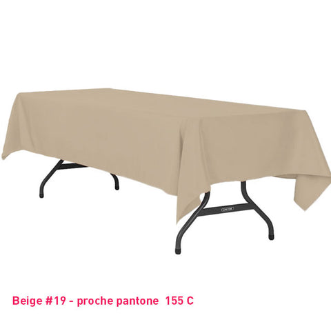 Nappe Rectangulaire 100% Polyester - Mes Jolies Tables