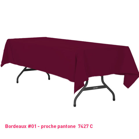 Nappe Rectangulaire 100% Polyester - Mes Jolies Tables
