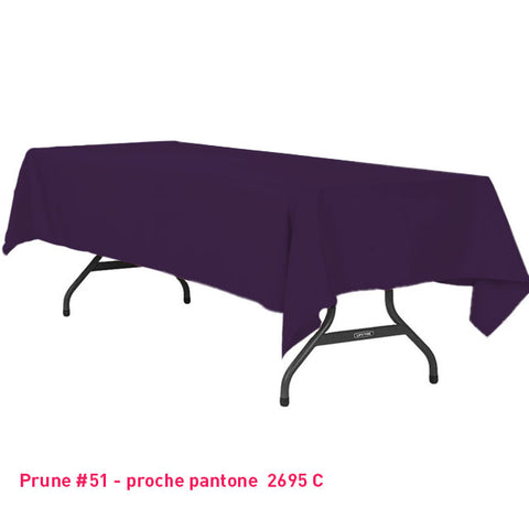 Nappe Rectangulaire 100% Polyester - Mes Jolies Tables