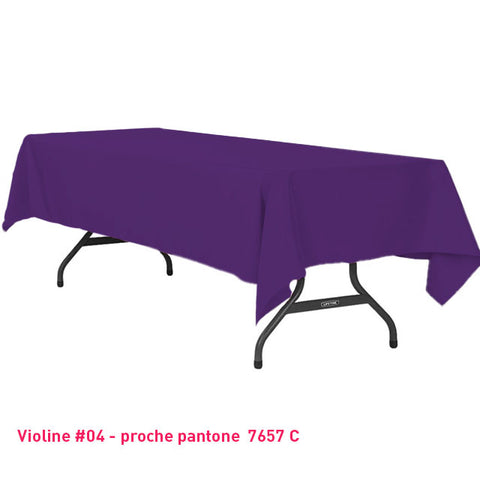 Nappe Rectangulaire 100% Polyester - Mes Jolies Tables