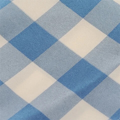 Nappe Vichy bleu ciel