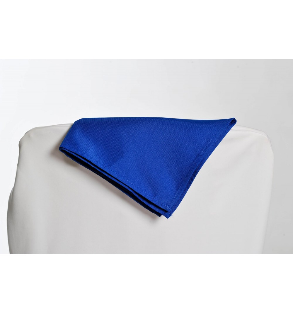 Serviette bleu marine 100% polyester