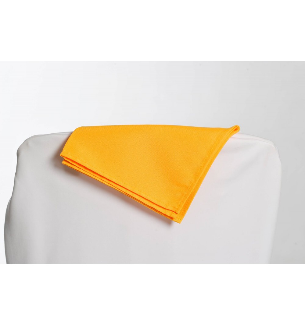 Serviette jaune 100% polyester