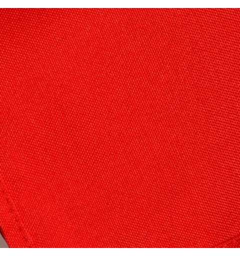Nappe rectangulaire rouge vif 100% polyester