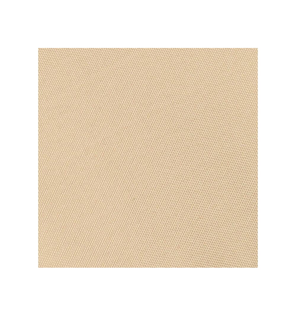 Nappe rectangulaire beige 100% polyester