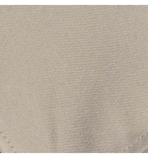 Nappe ronde gris argent 100% polyester