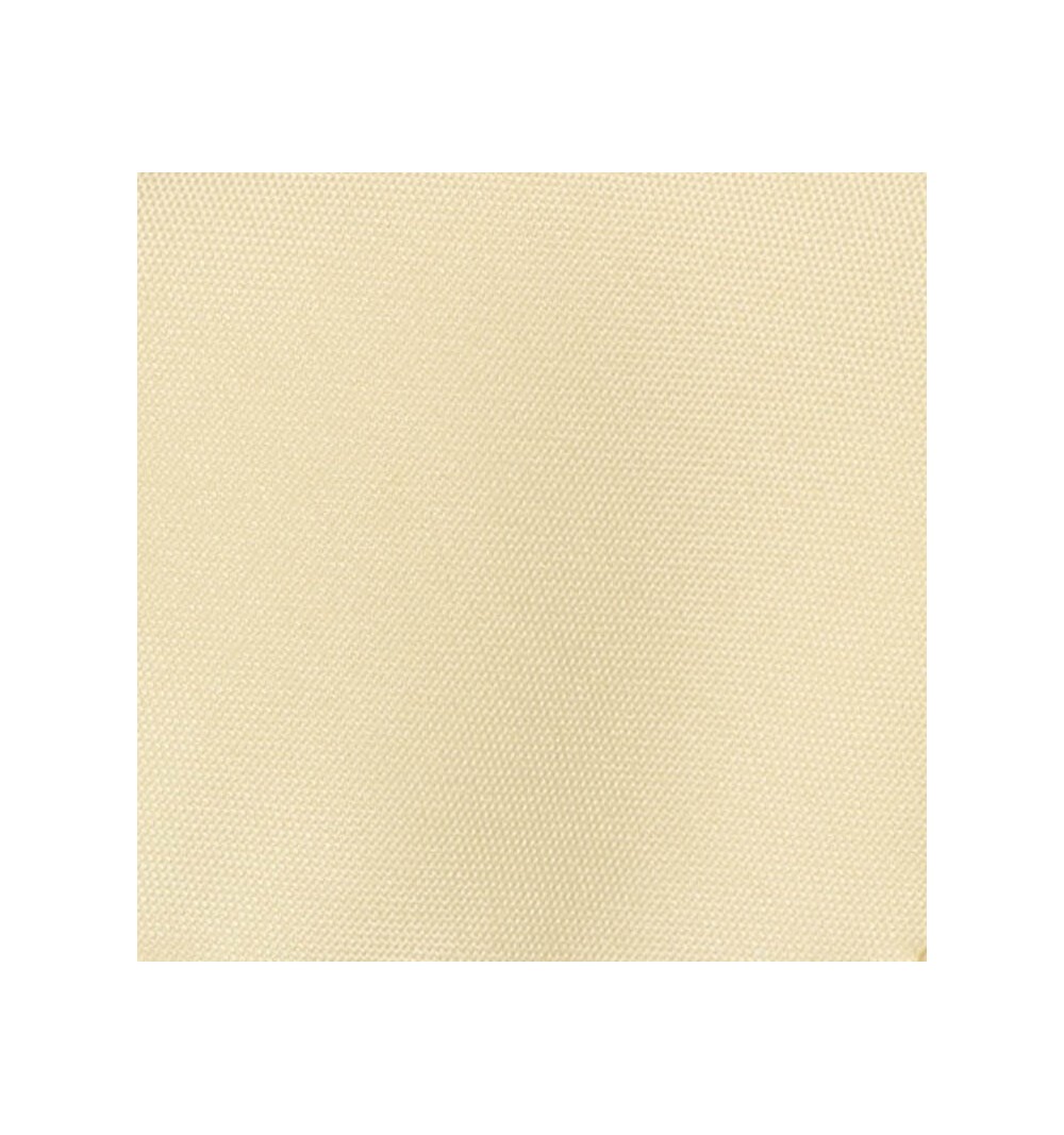 Nappe carrée ivoire 100% polyester