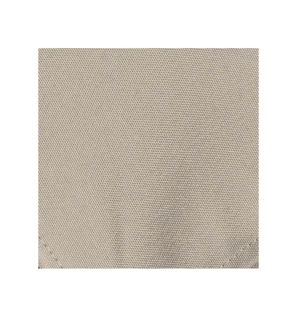 Nappe carrée gris argent 100% polyester