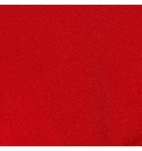 Nappe ronde rouge vif 100% polyester