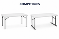 Compatibilité des housses de buffet et table juponnées