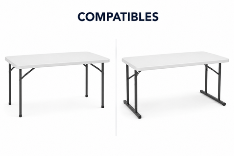 Compatibilité de la housse de table et buffet tombante