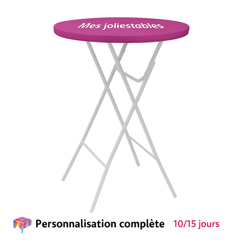 Top - Housse de plateau Mange-Debout 100% Imprimé