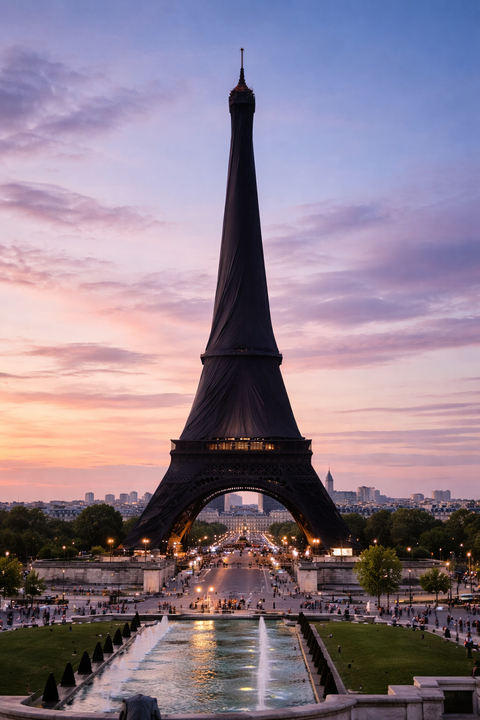 Eiffel Tower Cover